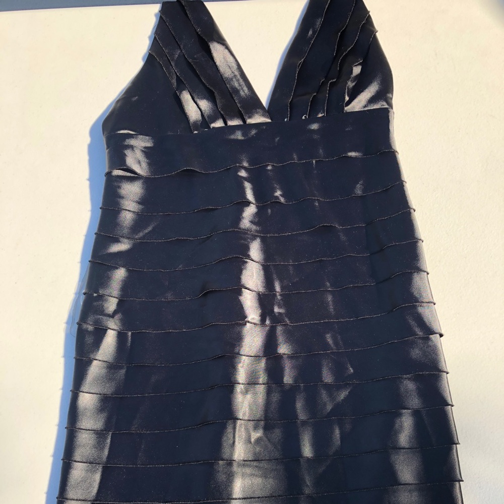 Black cocktail dress